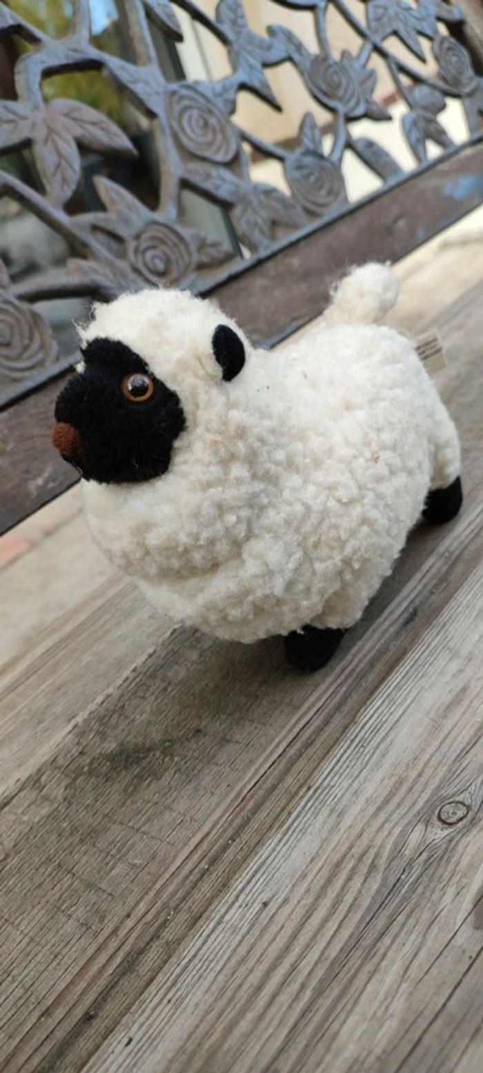 Peluche doudou teddy Bear mouton grove ewe sheep blackfort vintage - photo numéro 6