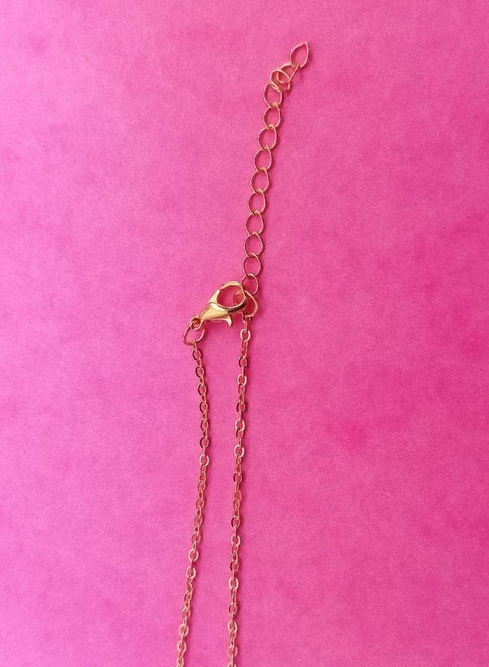 Collier " L" pendentif - photo numéro 4