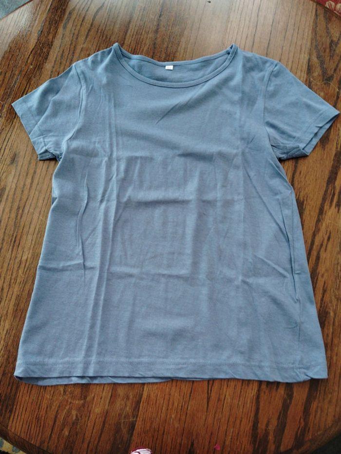 T-shirt femme taille 38/40 bleu - photo numéro 1