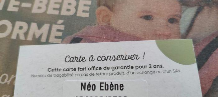 Porte bébé Néo - photo numéro 4