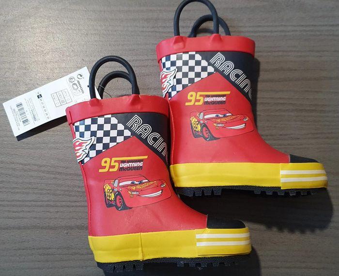 Bottes de pluie cars disney taille 19 - photo numéro 4