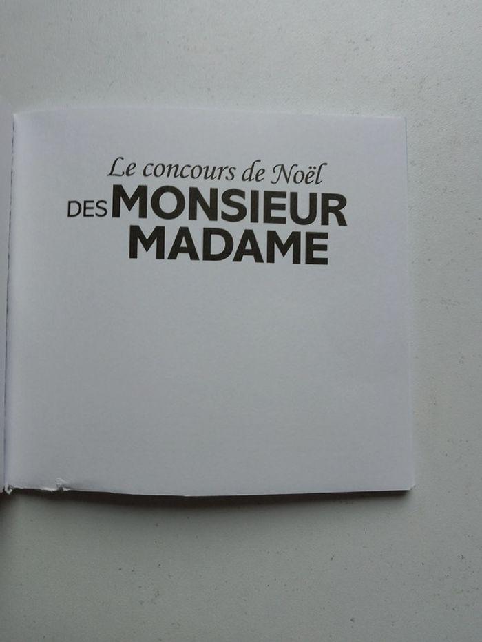 Livre Monsieur Madame Le concours de noël - photo numéro 2