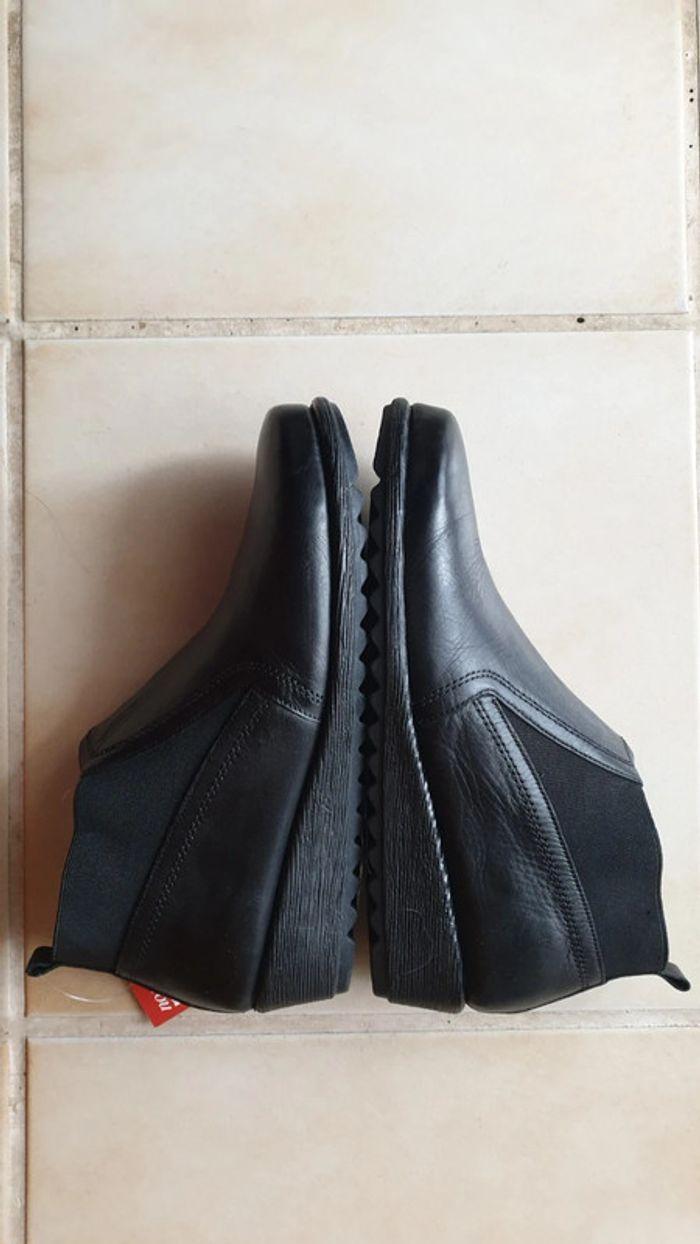 bottines cuir t 41 confortissimo bottines neuves cuir - photo numéro 3