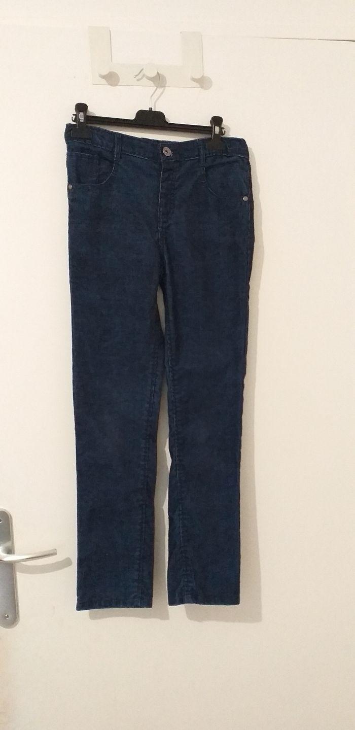 Pantalon garçon in Extenso bleu taille 12 ans - photo numéro 1