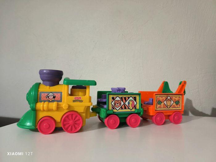 Fisher Price train zoo little people - photo numéro 1