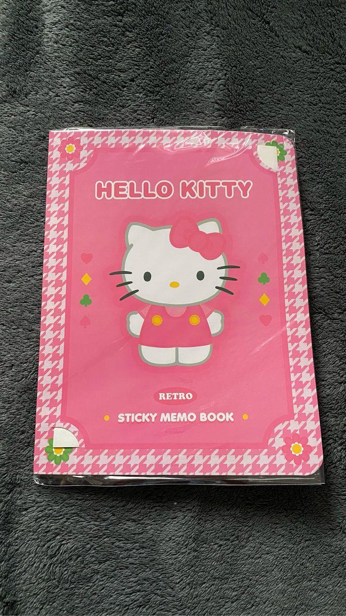 Autocollant cahier hello kitty - photo numéro 1