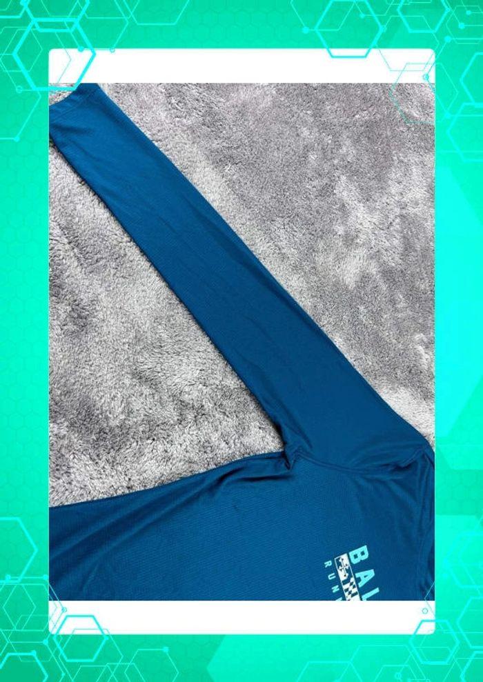 👕 T-shirt Manche Longue de sport Under Armour Baltimore Running Festival Bleu Marine Taille XL 👕 - photo numéro 11