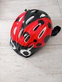 Casque de vélo coccinelle