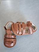 Sandales barefoot en cuir souple 23-24