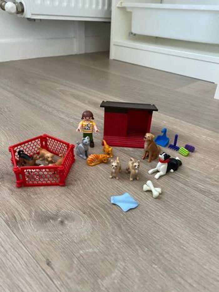 Playmobil chien chat - photo numéro 1