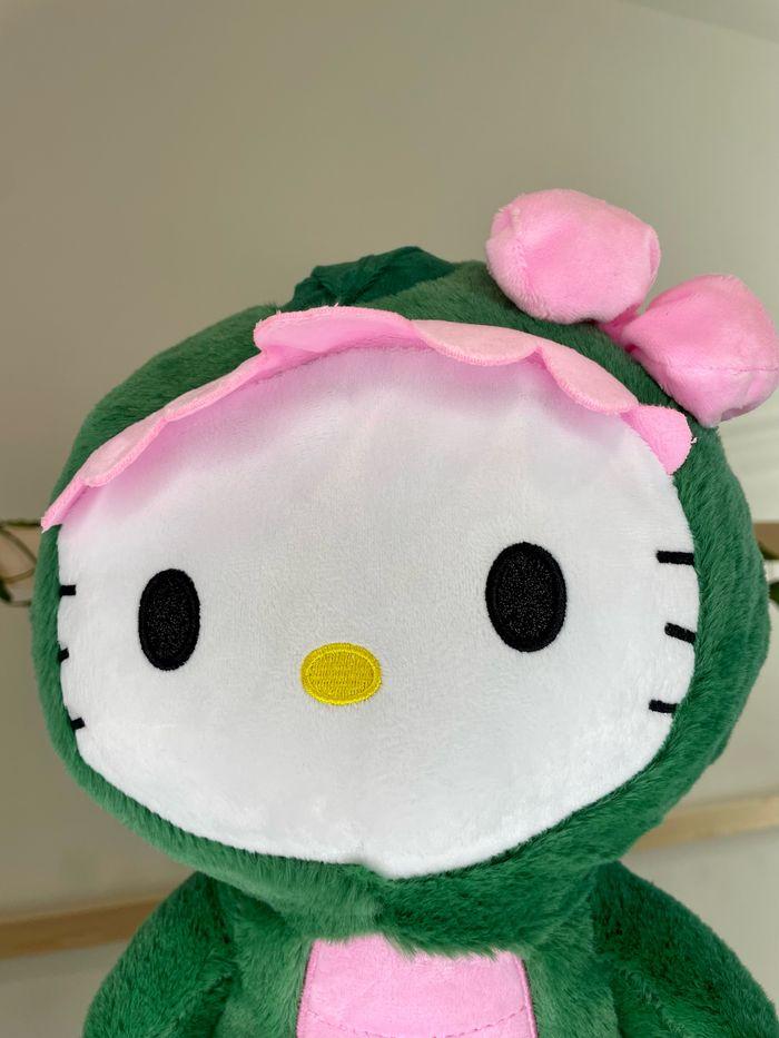 Peluche Hello Kitty déguisement dinosaure - photo numéro 6