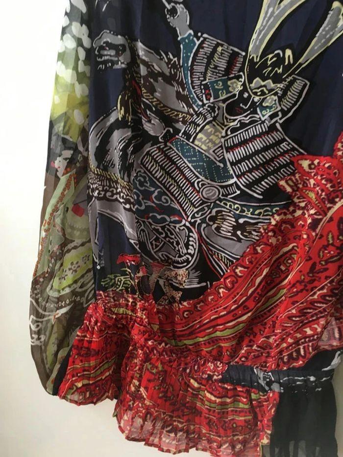 Tunique Blouse Desigual en voile neuve taille 38. - photo numéro 4