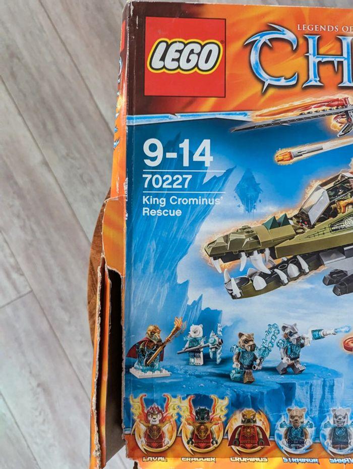 LEGO Legends Of Chima- Playthèmes - 70227 - Jeu De Construction - Le Sauvetage du Roi Crominus neuf - photo numéro 2