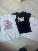 lot de 3 T-shirt