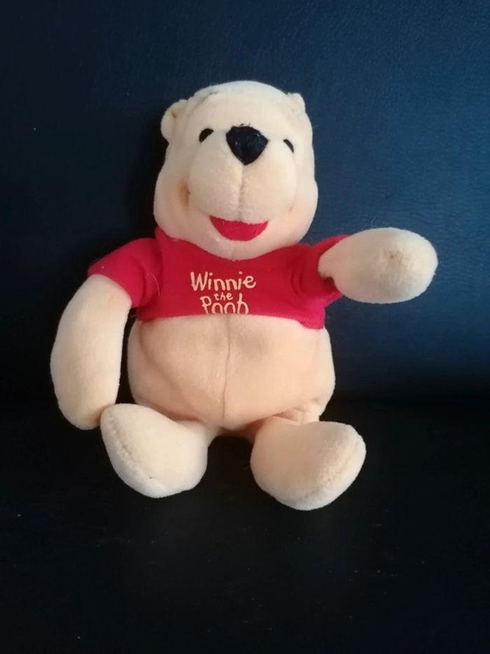 Peluche winnie l'ourson 17cm environ - photo numéro 5