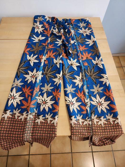 Pantalon portefeuille fleuri - photo numéro 7