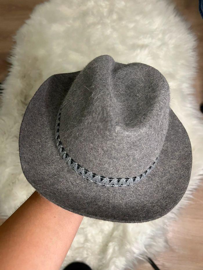 Chapeau gris 100% lapin Alessandra Zanaria - photo numéro 2