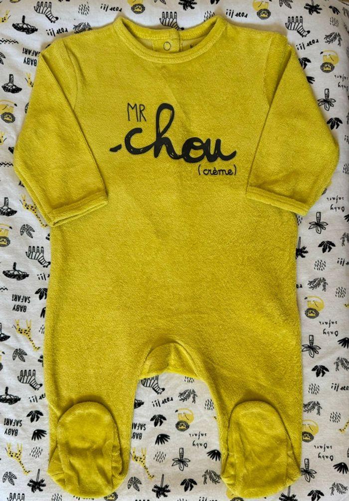 Pyjama 1 pièce bébé garçon taille 3 mois ! - photo numéro 1