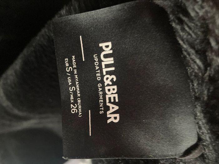 Manteau bombardier noir pull & bear taille S - photo numéro 12