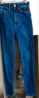 Jeans  taille  haute