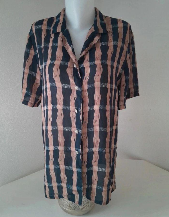 Chemise manches courtes fluide taille 44 Berger du Nord - photo numéro 1