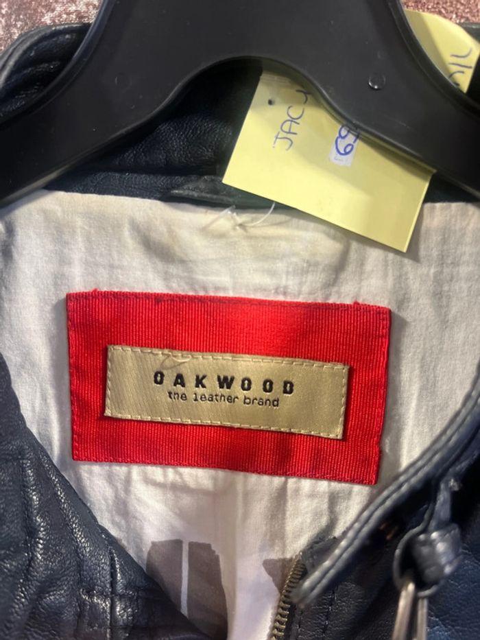 Veste femme en cuir Oakwood - photo numéro 5