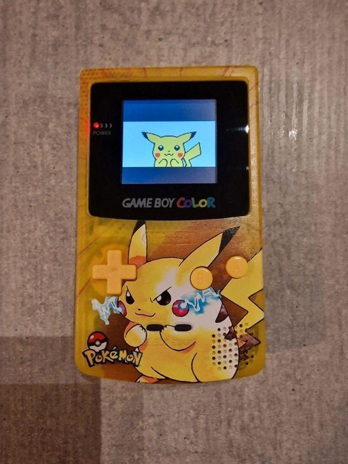 Gameboy Color Custom IPS + Jeu Pokemon - photo numéro 6