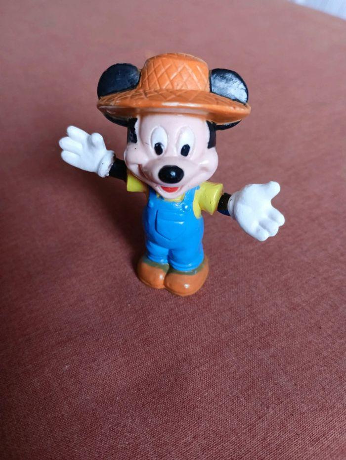 Mickey fermier figurine vintage Mickey et ses amis - photo numéro 1