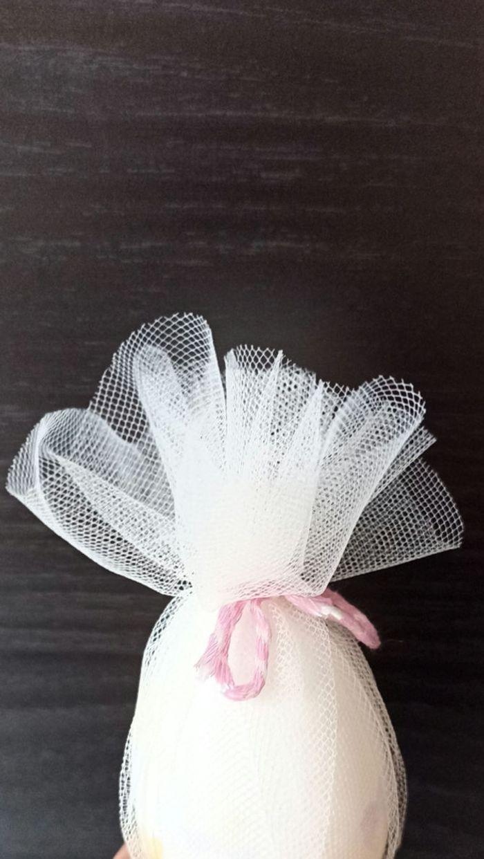 Tulle dragées baptême, mariage, événement - photo numéro 2