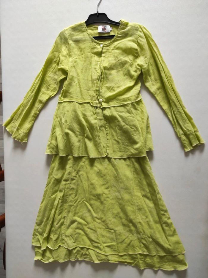 Ensemble robe et petite veste KDM 8 ans - photo numéro 4