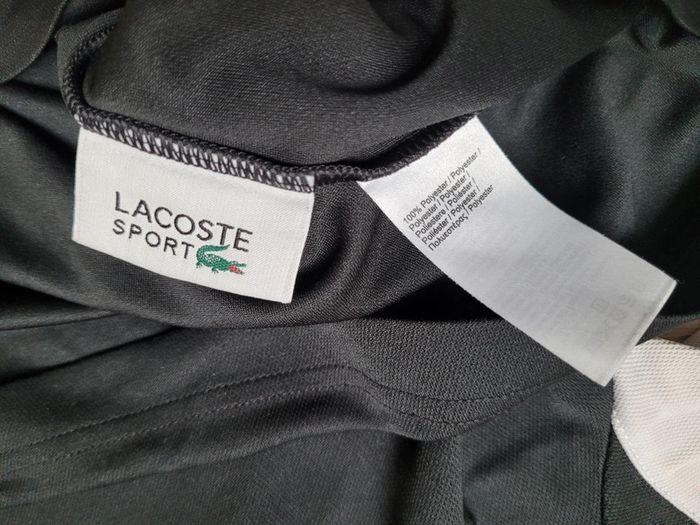 Polo lacoste sport noir et blanc - photo numéro 7