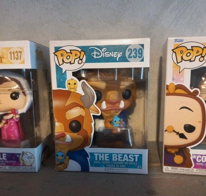 Lot funko disney la belle et la bête - photo numéro 5