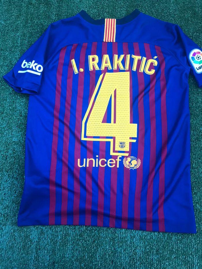 Maillot rakitic Barcelone - photo numéro 1