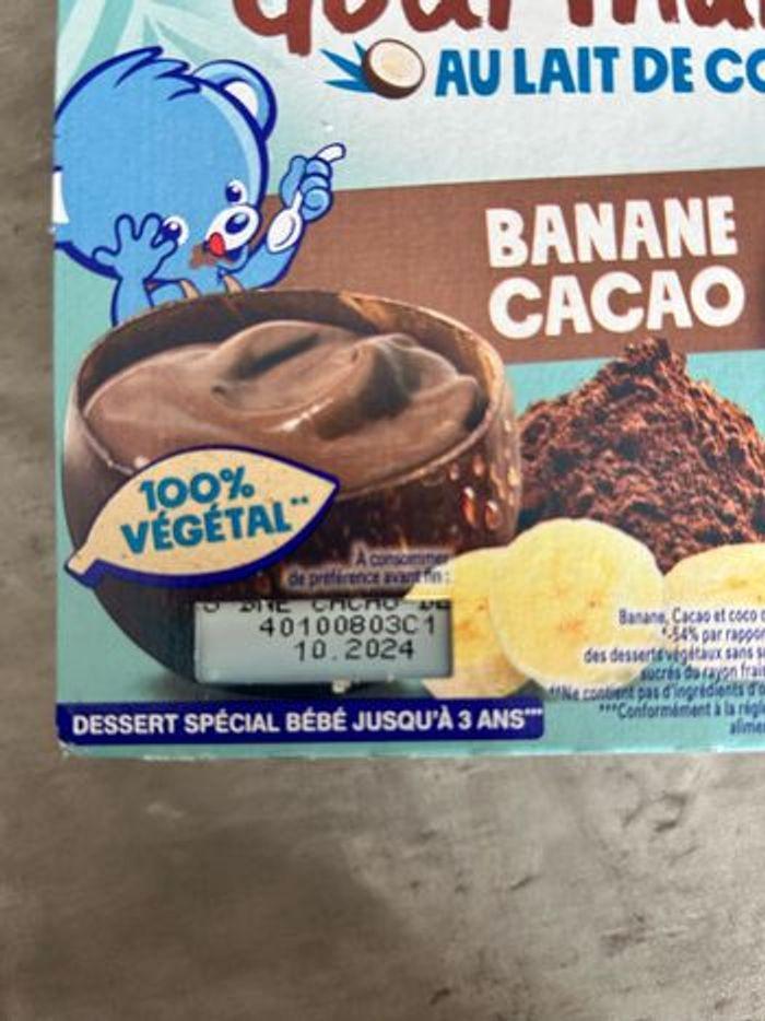 Yaourt lait de coco chocolat banane - photo numéro 2