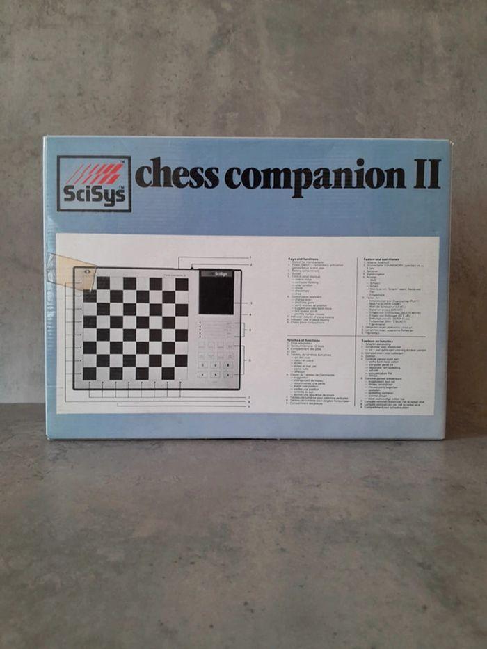 Jeu d'échec / Chess companion II / Scisys / 1983 - photo numéro 8