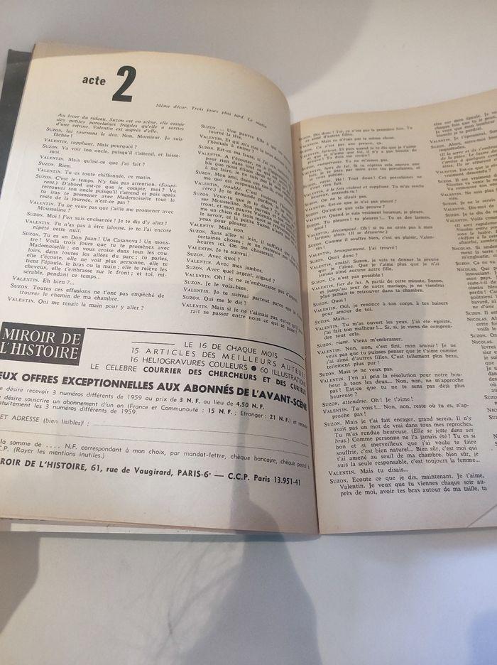 Livre theatre Rhinoceros Ionesco L'avant-scène 1960 - photo numéro 8