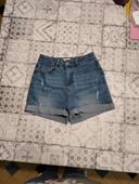 Short en jean