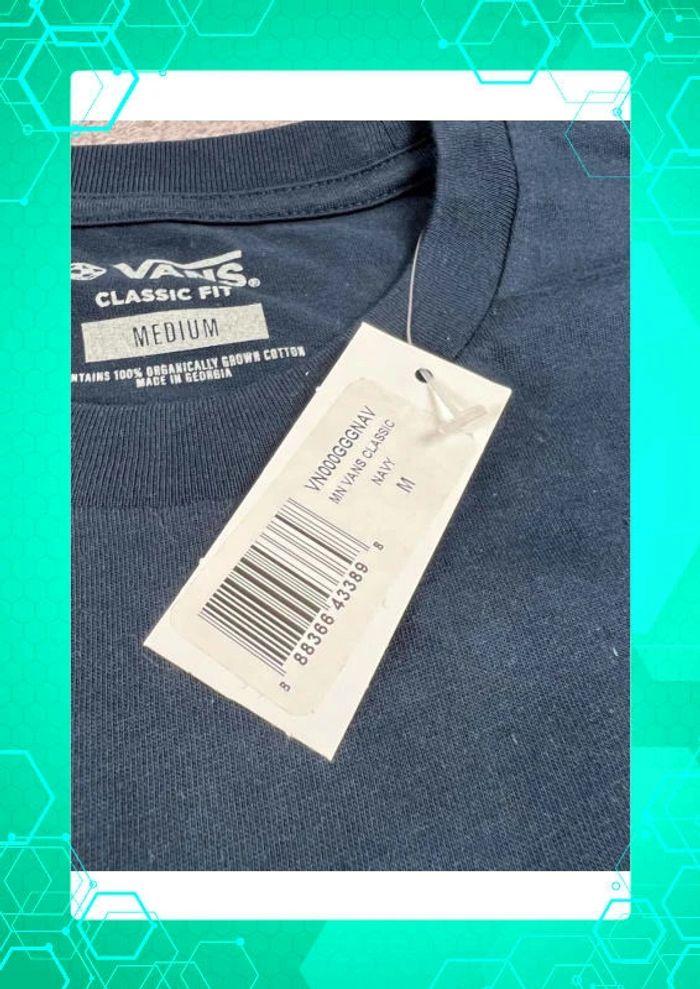 👕 T-shirt Vans Bleu Marine Taille M 👕 - photo numéro 8