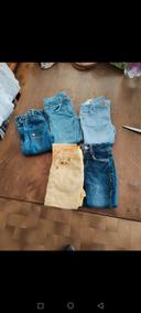 Lot pantalons filles