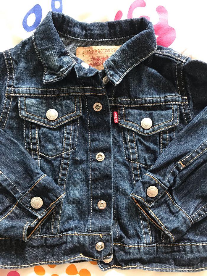 Veste en jean brut Levi’s  18 mois - photo numéro 2