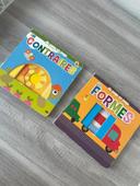 Lot de 2 livres éducatifs action