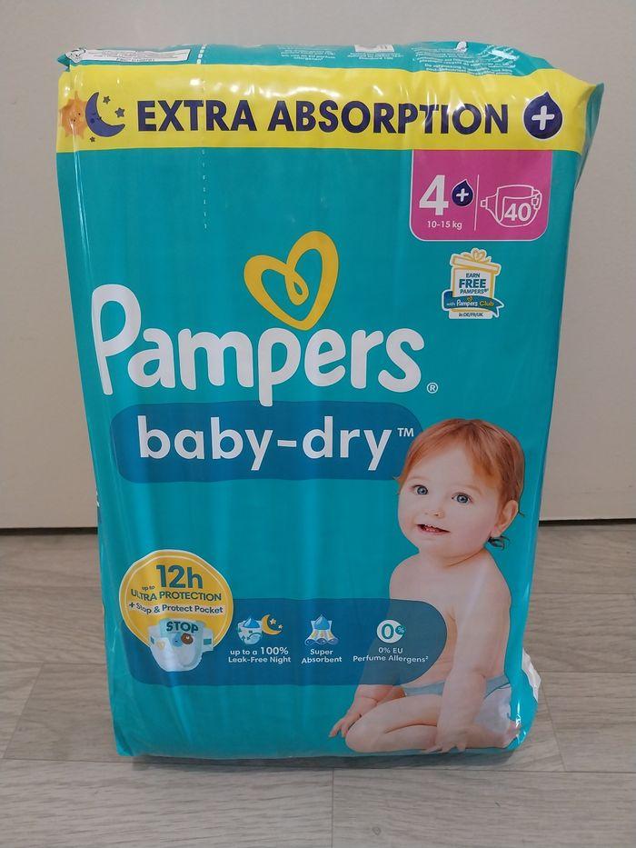 Couches pampers taille 4+ - photo numéro 3