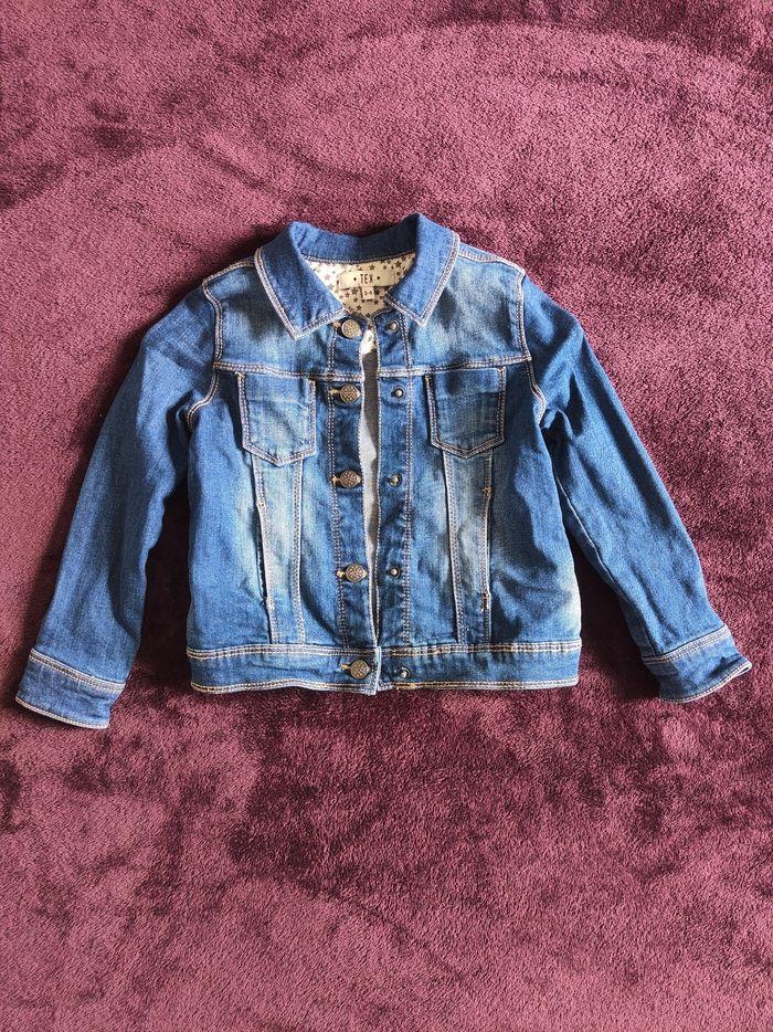 Veste en jean bleu étoiles Tex 3 4 ans - photo numéro 2