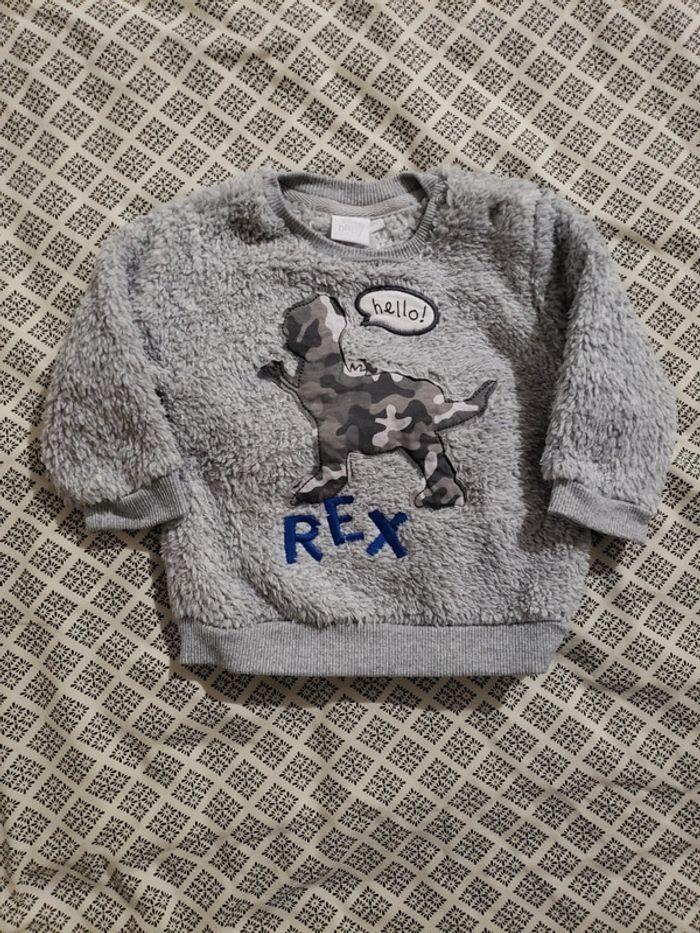 Pull pilou pilou Disney Baby Rex 6 mois garçon - photo numéro 1