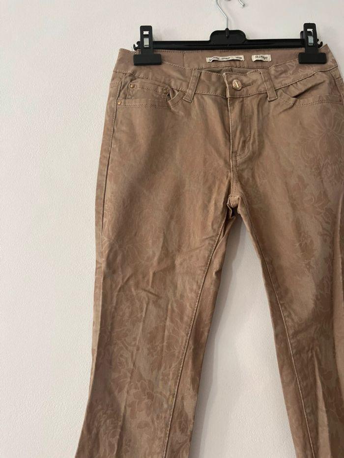 Pantalon / Jeans Marron - taille 38 - photo numéro 2