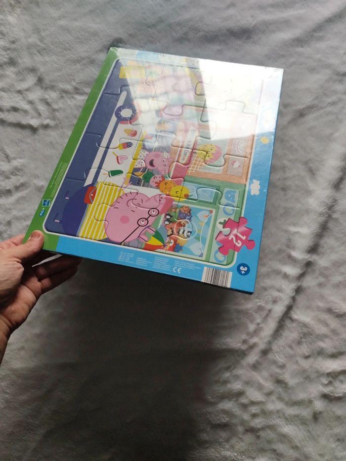 Puzzle pepa pig deux puzzles neuf pas déballer encore sous plastique idéale pour un cadeau de Noël - photo numéro 7