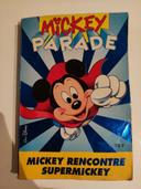 Livre bd Mickey parade 184  supermickey  - 1995