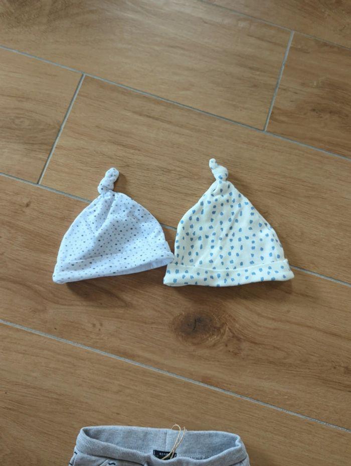 Ensemble bonnet de naissance