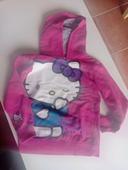 Pull à capuche Hello Kitty 8 ans