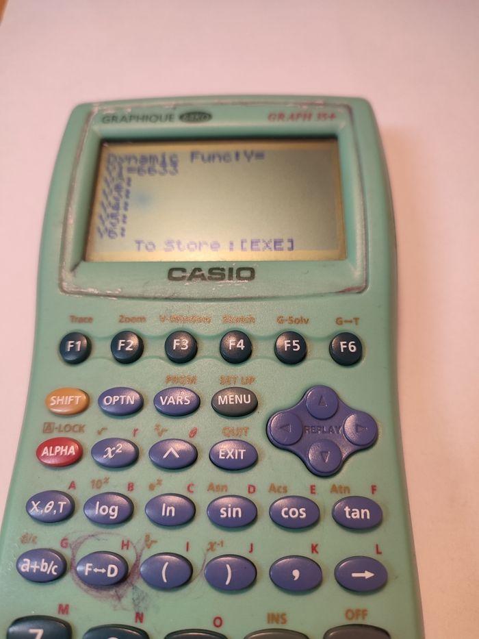 Casio graph 35 + calculatrice graphique - photo numéro 2